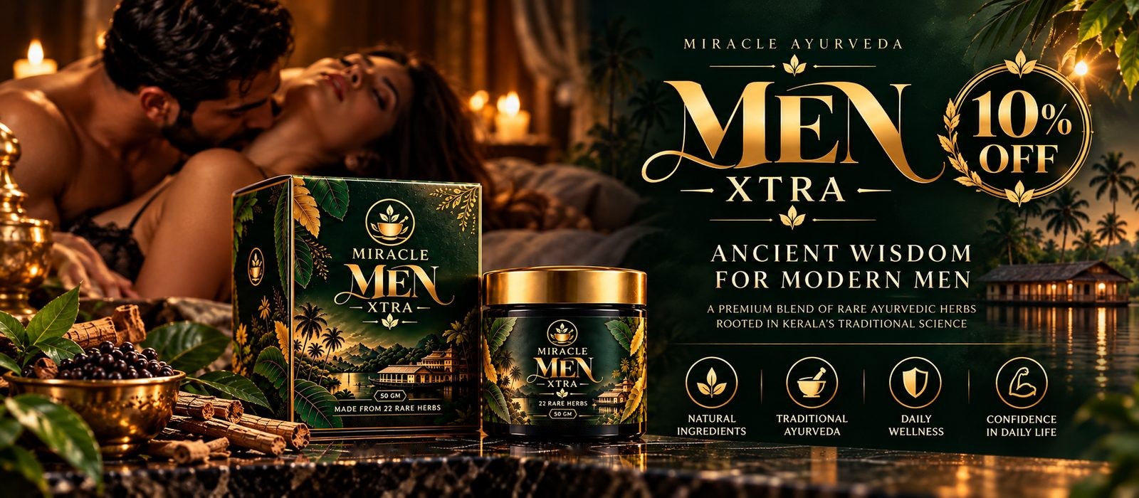 Miracle Men Xtra by Miracle Ayurveda