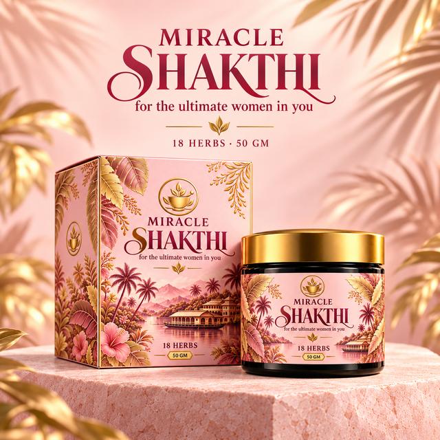 Miracle Shakthi, for the ultimate woman in you, 18 herbs, 50 gm